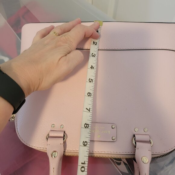 Kate Spade Small Rachelle Crossbody Handbag in Balletslip Pale Pink - Picture 13 of 16